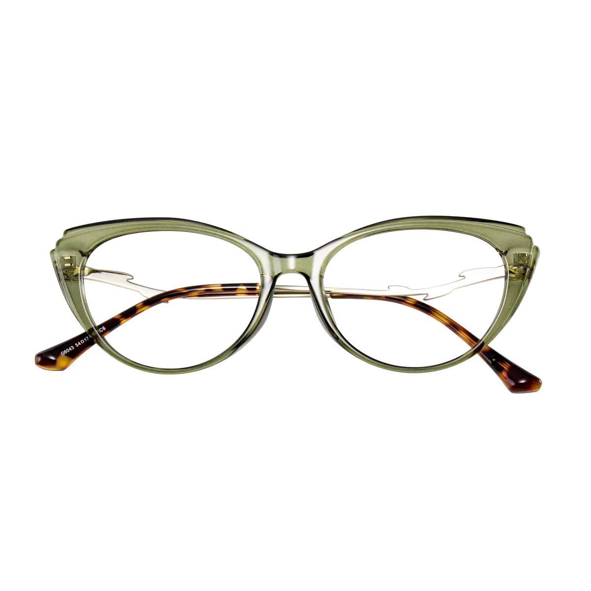 Cat-eye Transparent Green