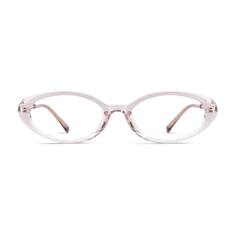 Oval Transparent Pink