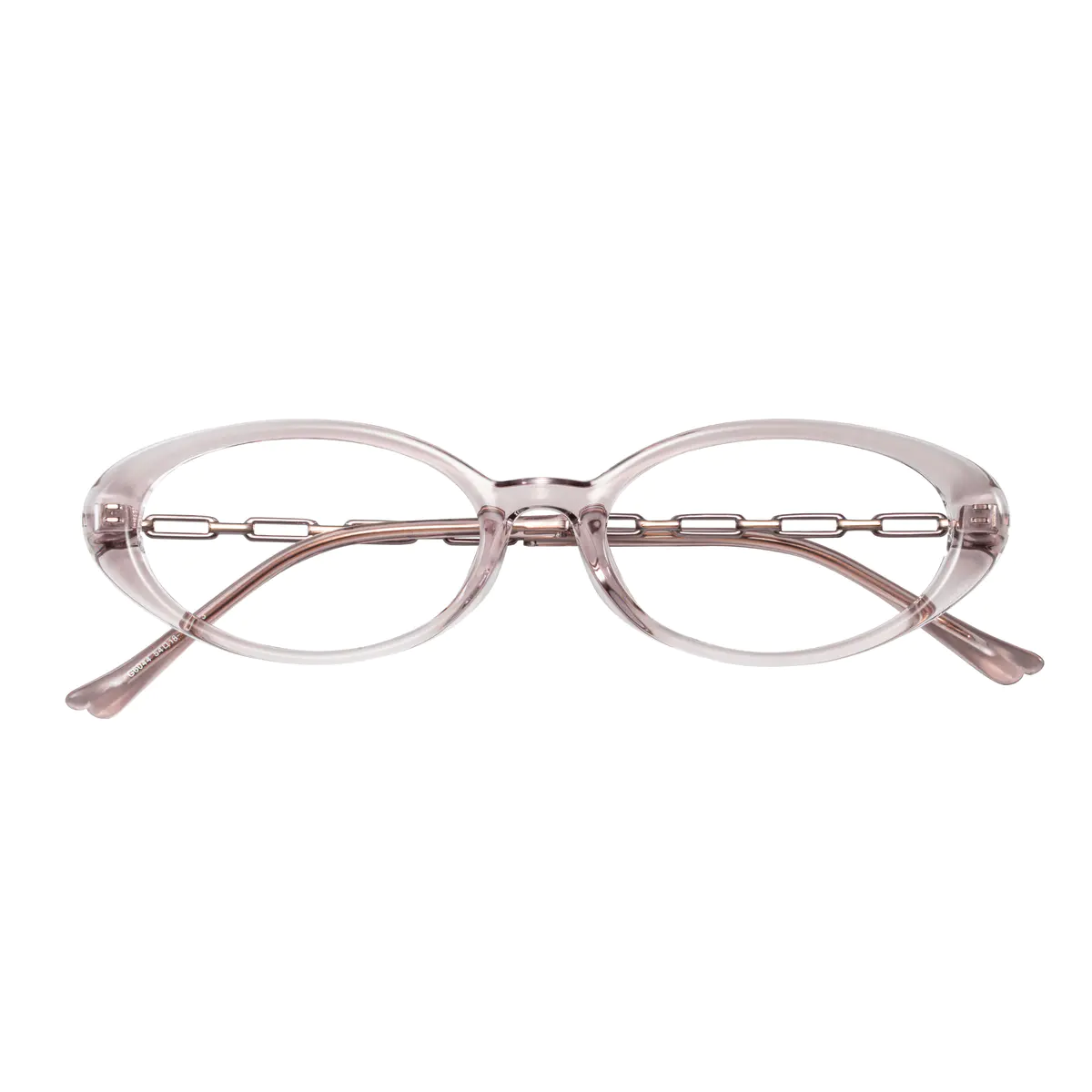 Oval Transparent Pink