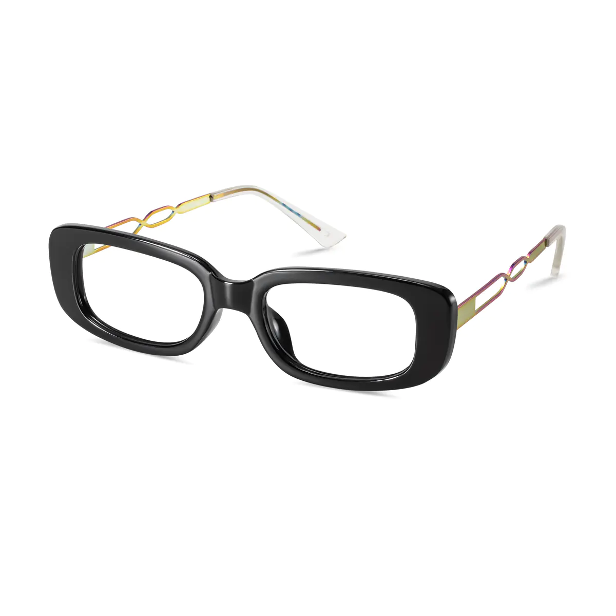 Rectangle Black Eyeglasses