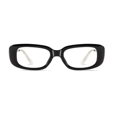 Rectangle Black Eyeglasses