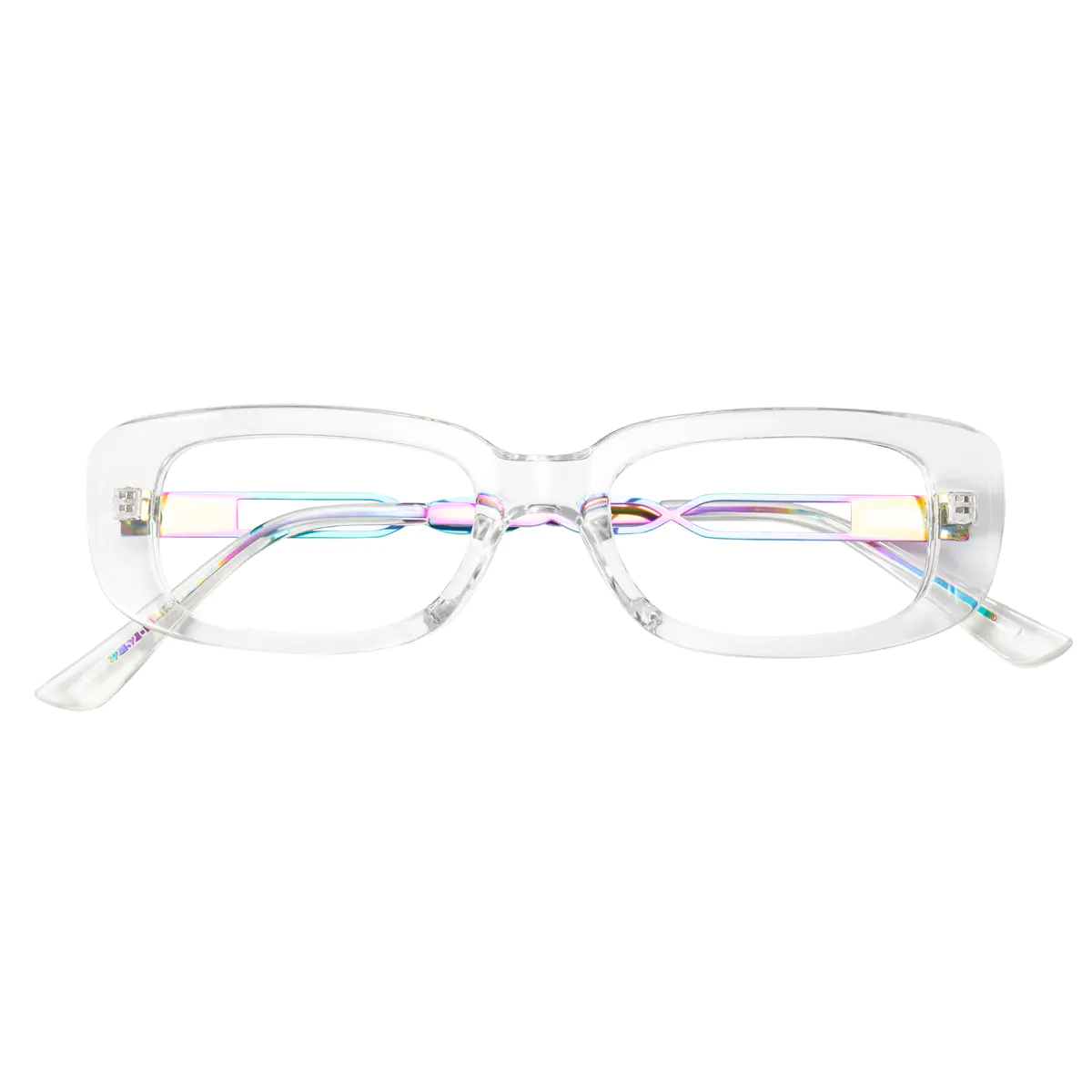 Rectangle Clear Eyeglasses