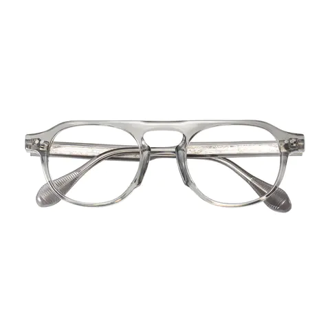 Round Transparent Gray