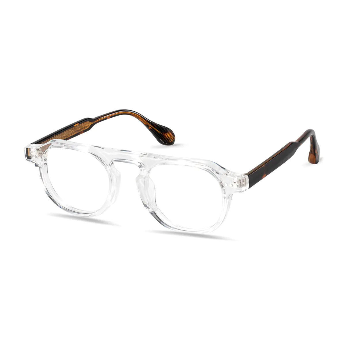 Round Clear Eyeglasses