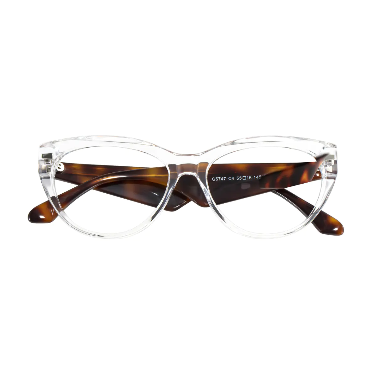 Cat-eye Clear Eyeglasses