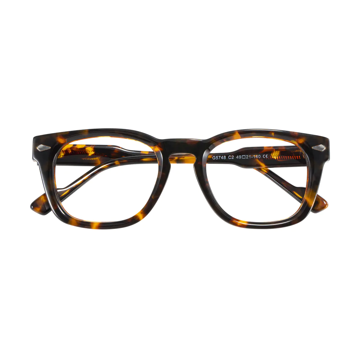Oval Tortoiseshell Eyeglasses