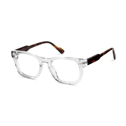 Oval Clear Eyeglasses