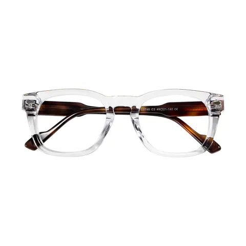 Oval Clear Eyeglasses