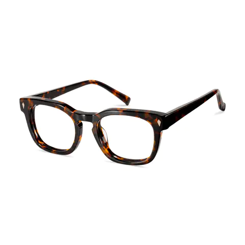 Oval Tortoiseshell Eyeglasses
