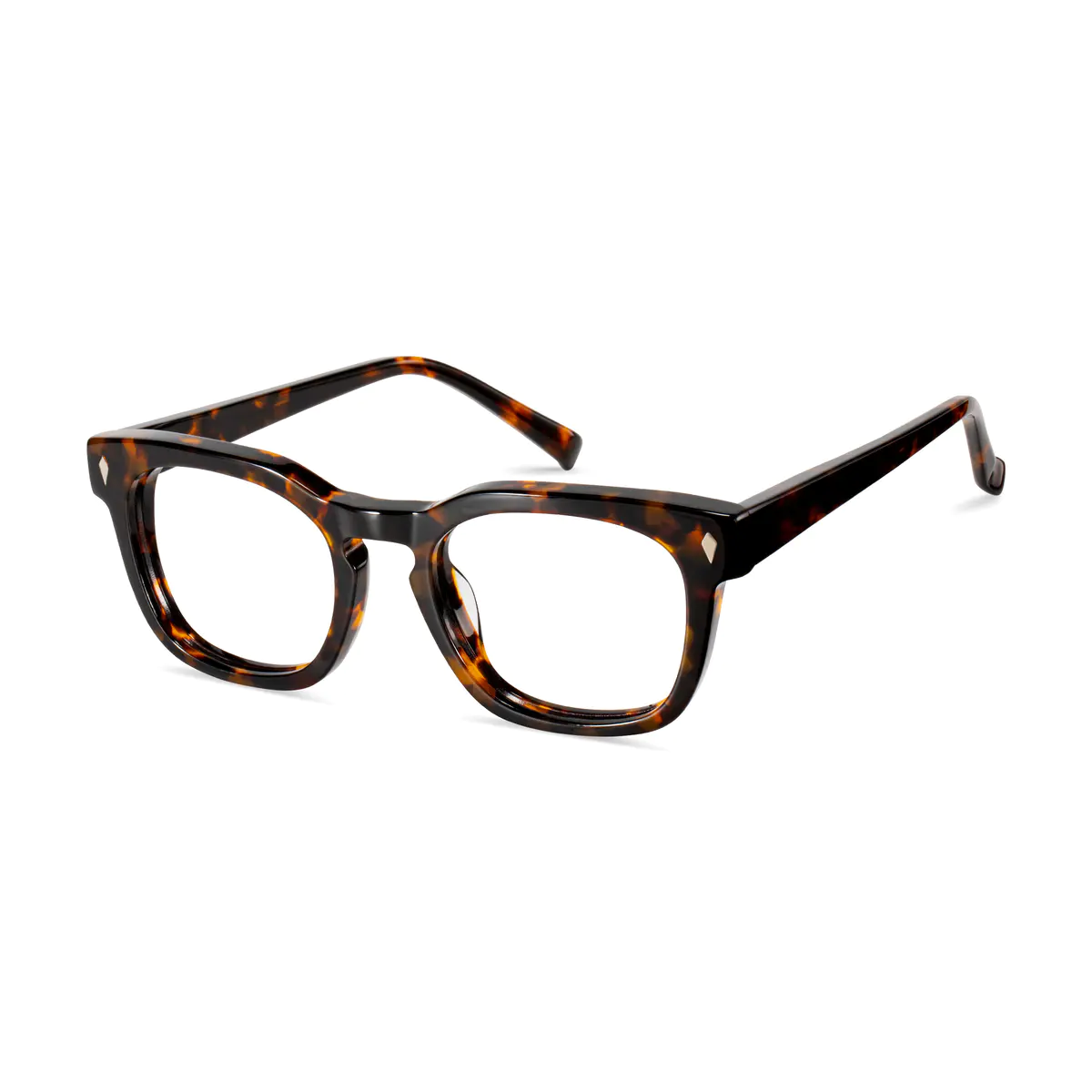 Oval Tortoiseshell Eyeglasses
