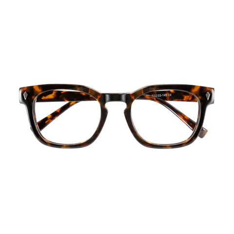 Oval Tortoiseshell Eyeglasses