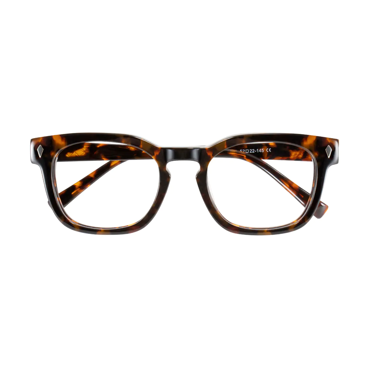 Oval Tortoiseshell Eyeglasses