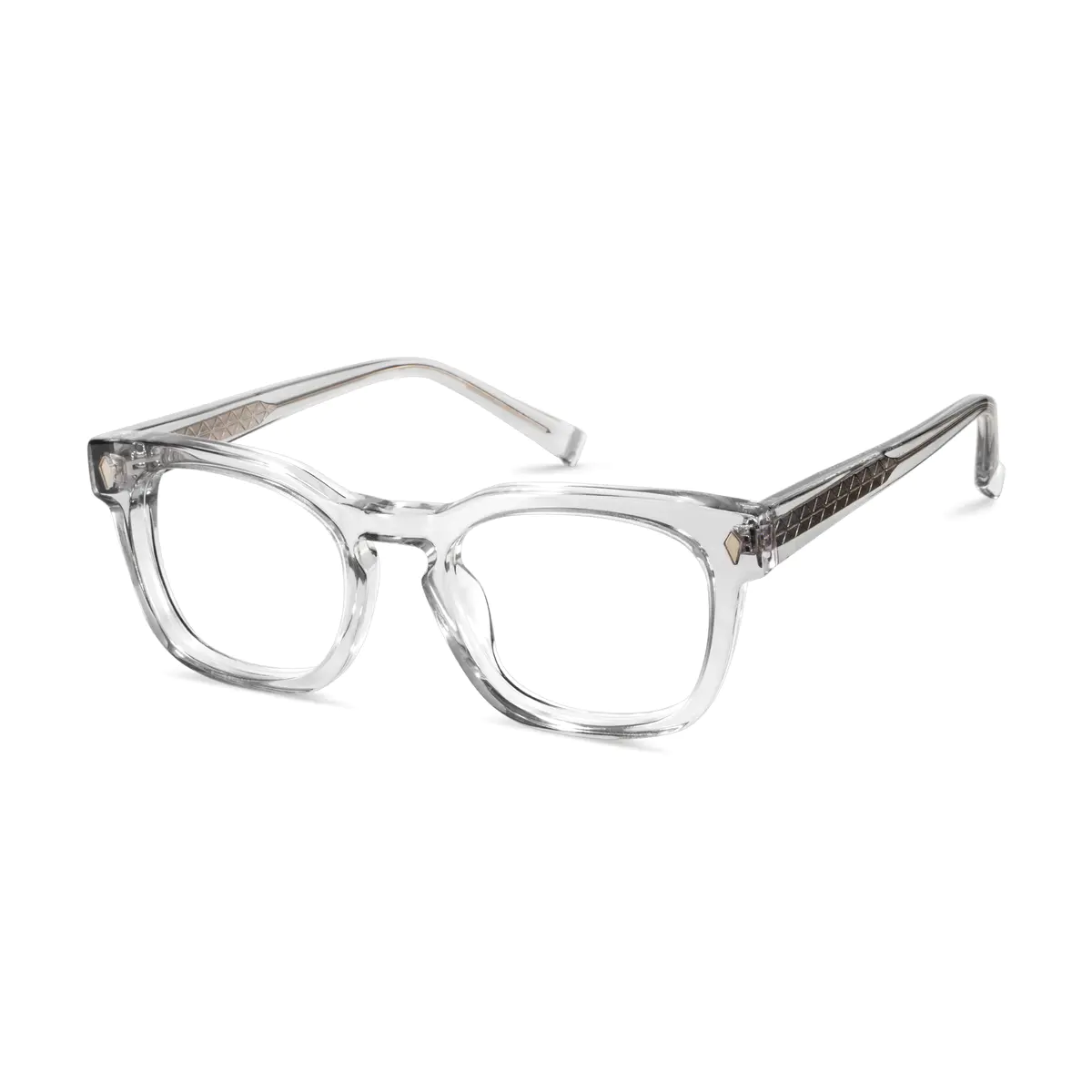 Oval Clear Eyeglasses