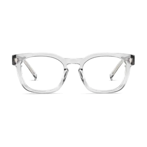 Oval Clear Eyeglasses
