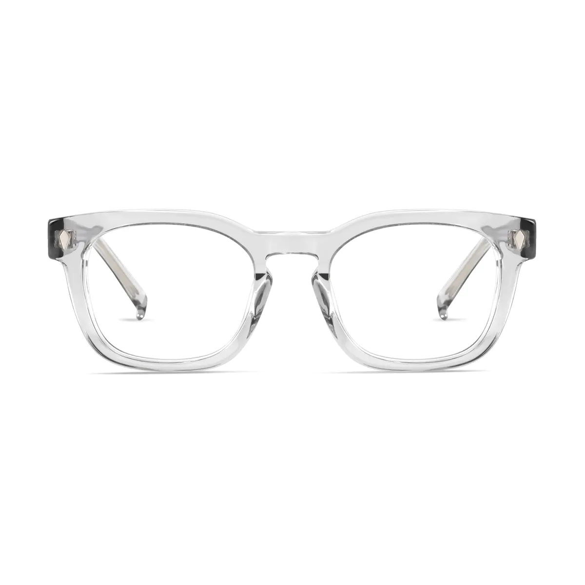 Oval Clear Eyeglasses