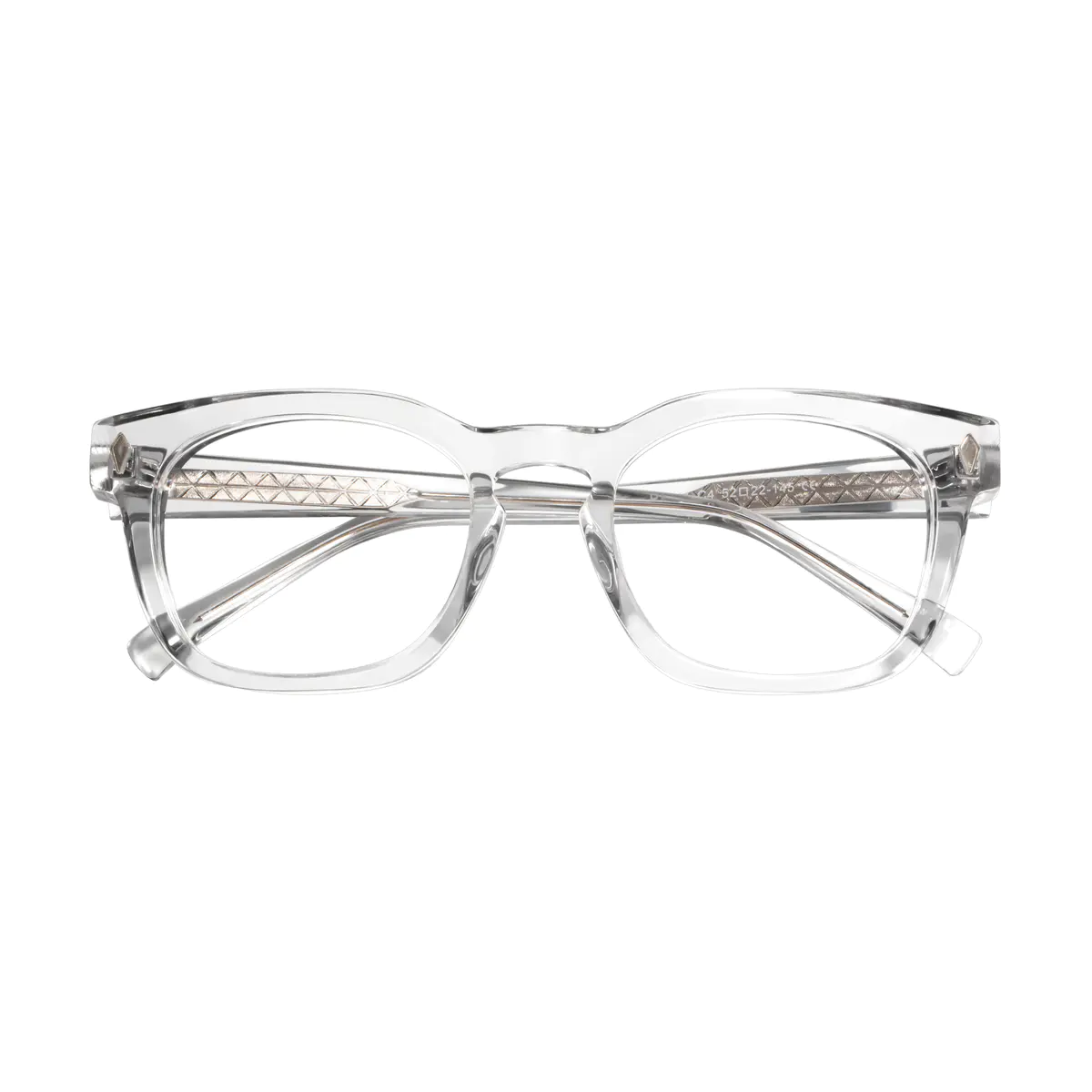 Oval Clear Eyeglasses