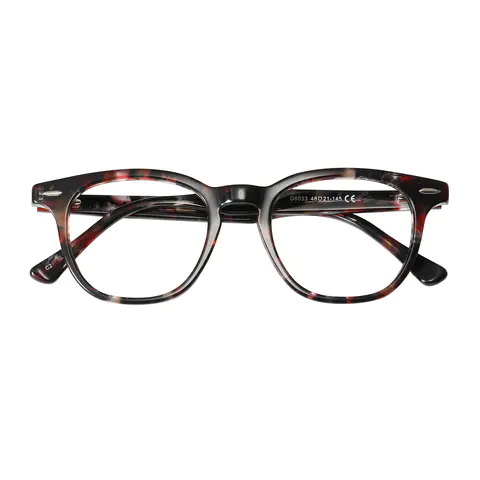 Oval Tortoiseshell Eyeglasses