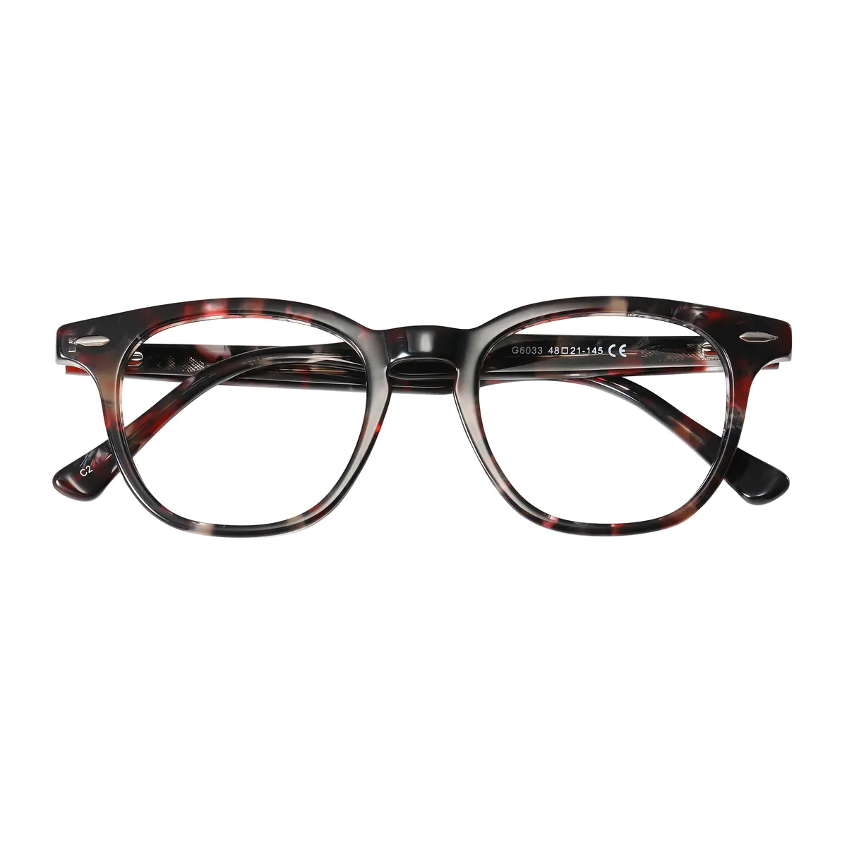 Oval Tortoiseshell Eyeglasses