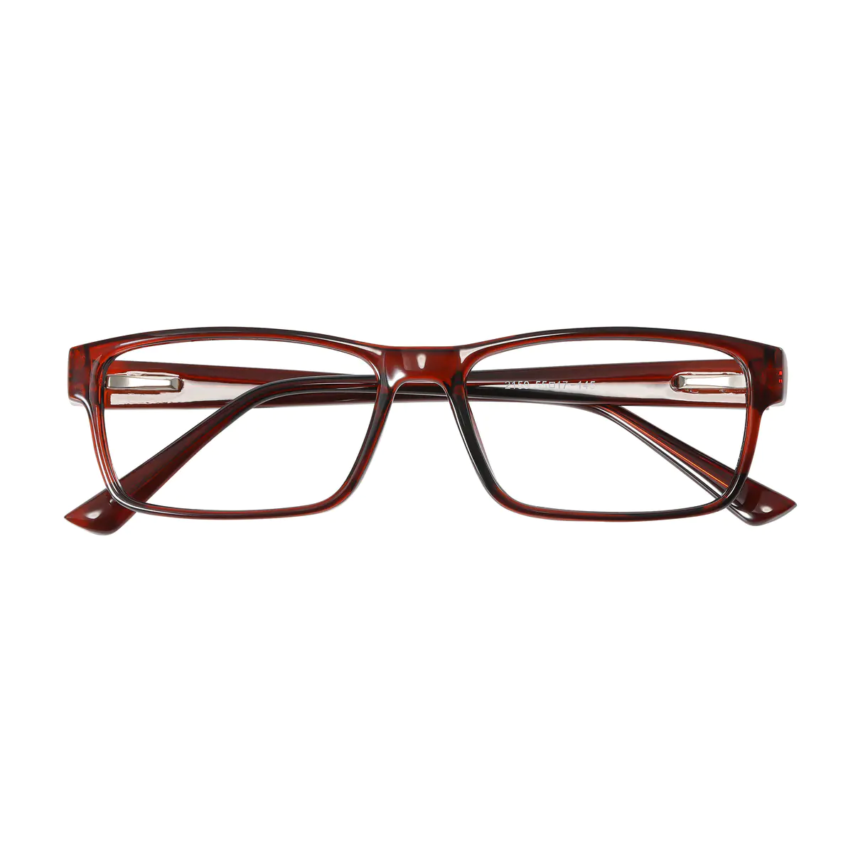 Rectangle Transparent Amber