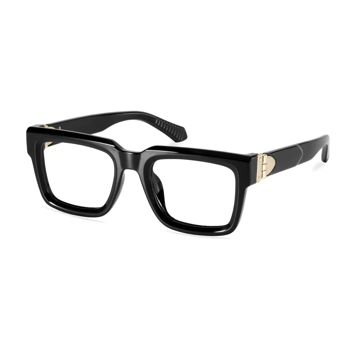 Rectangle Black Eyeglasses