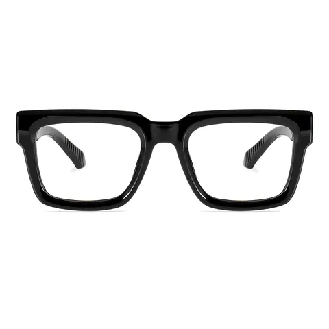 Rectangle Black Eyeglasses