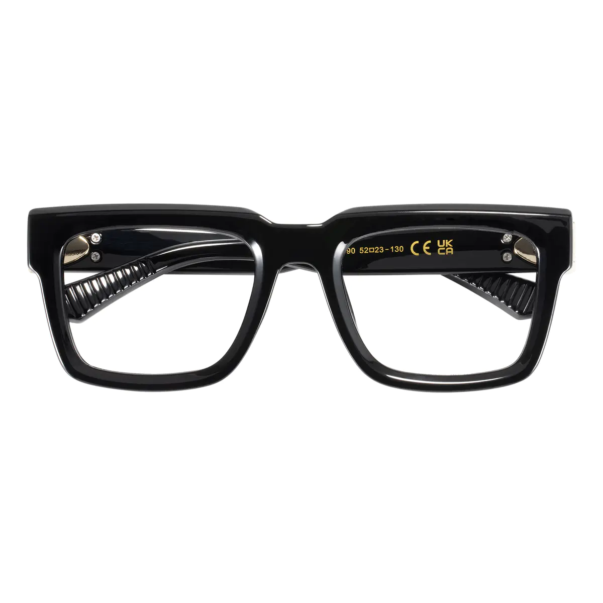 Rectangle Black Eyeglasses