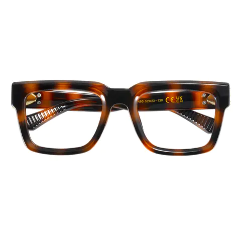 Rectangle Tortoiseshell Eyeglasses