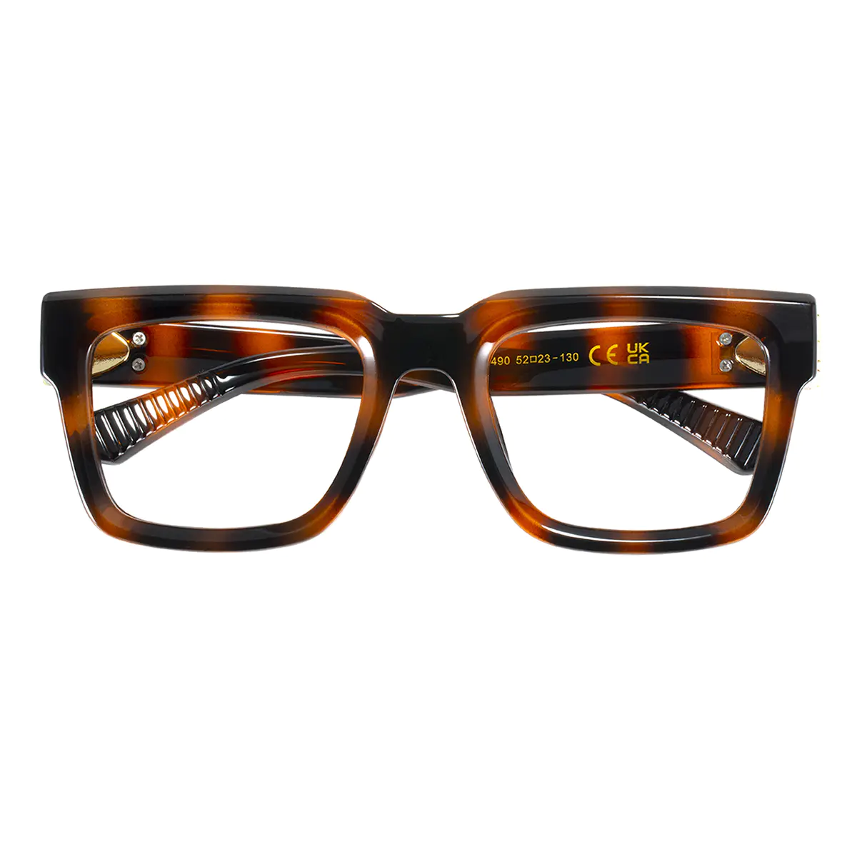 Rectangle Tortoiseshell Eyeglasses