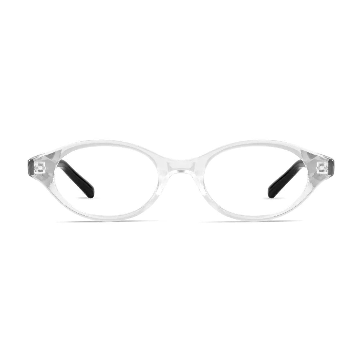 Oval Clear Eyeglasses