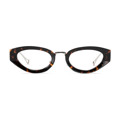 Rectangle Tortoiseshell Eyeglasses