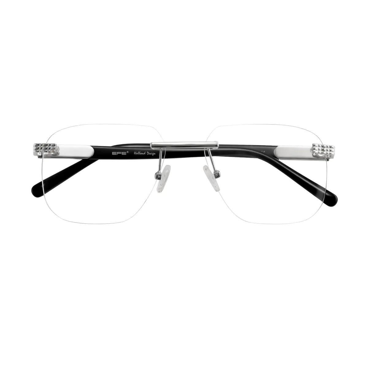 Rectangle Silver Eyeglasses
