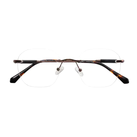 Square Tortoiseshell Eyeglasses