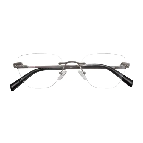 Cat-eye Grey Eyeglasses