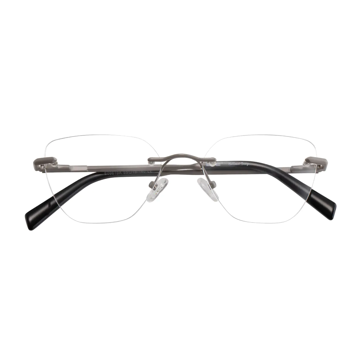 Cat-eye Grey Eyeglasses