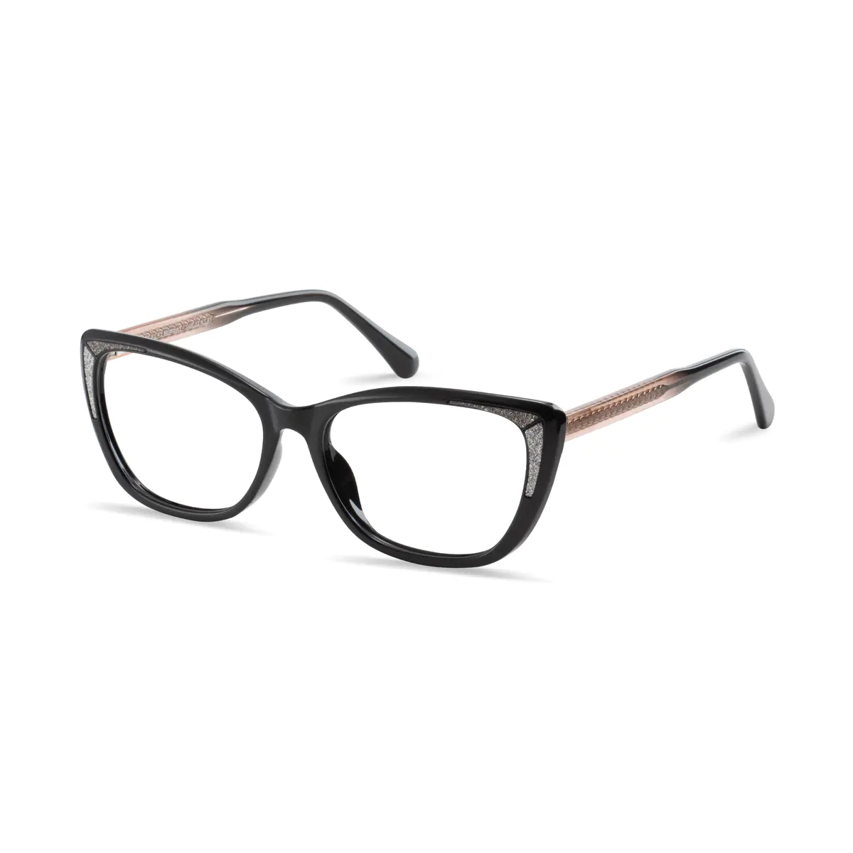 Cat-eye Black Eyeglasses