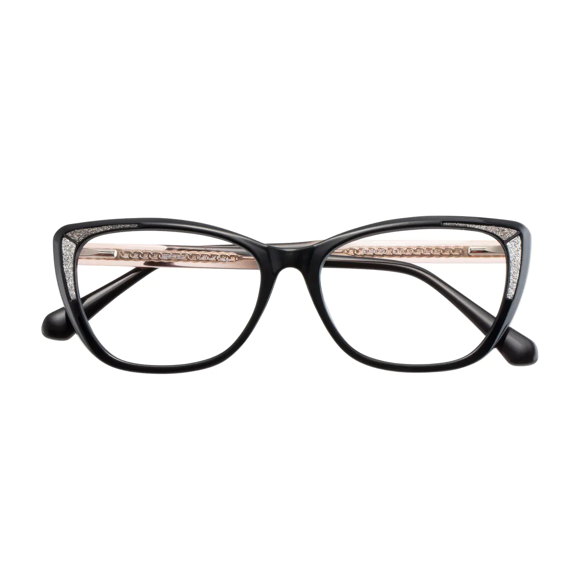 Cat-eye Black Eyeglasses