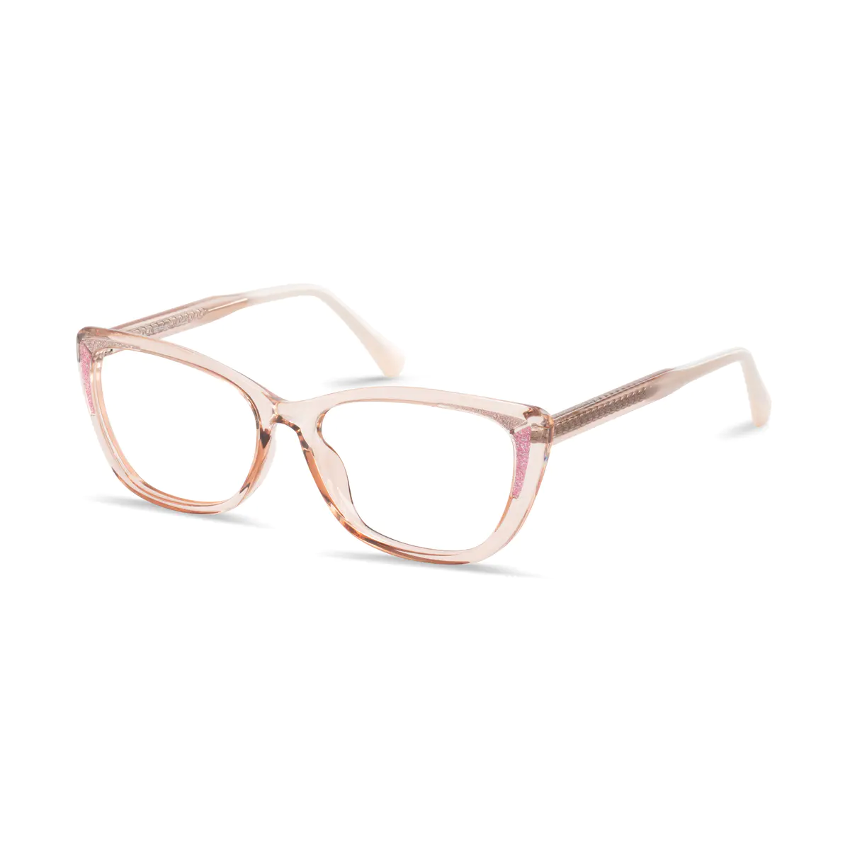 Cat-eye Pink Eyeglasses
