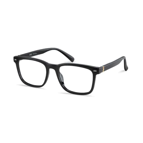 Square Black Eyeglasses