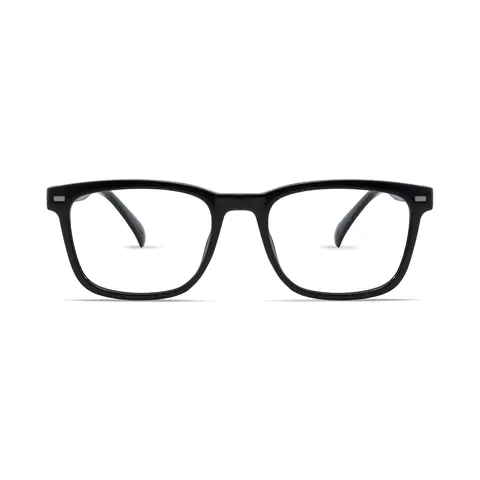 Square Black Eyeglasses