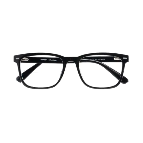 Square Black Eyeglasses