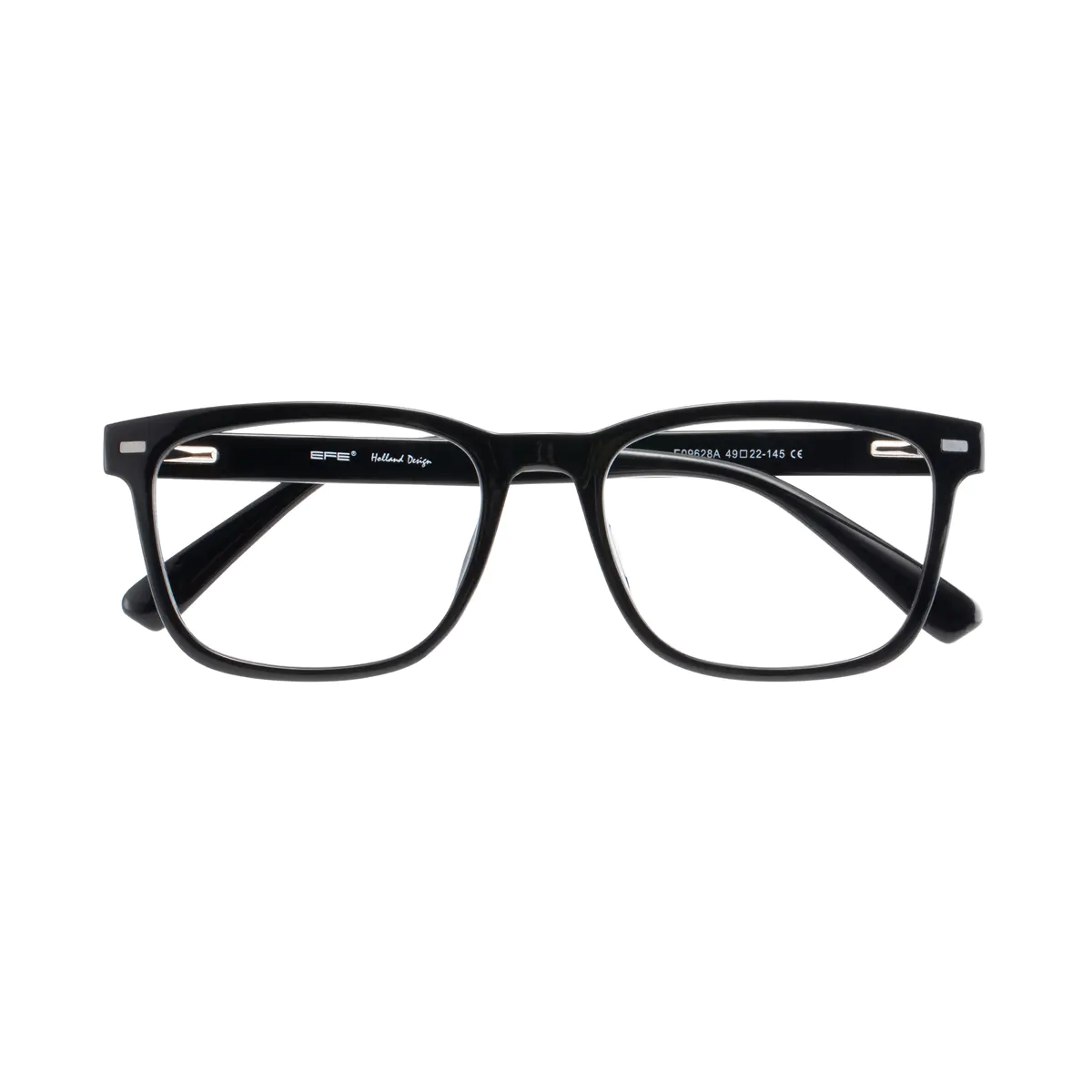Square Black Eyeglasses