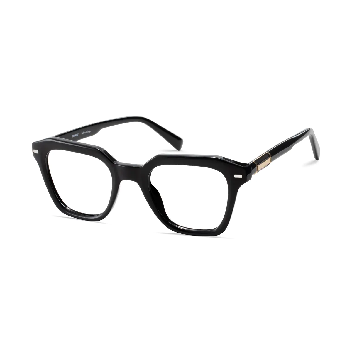 Square Black Eyeglasses