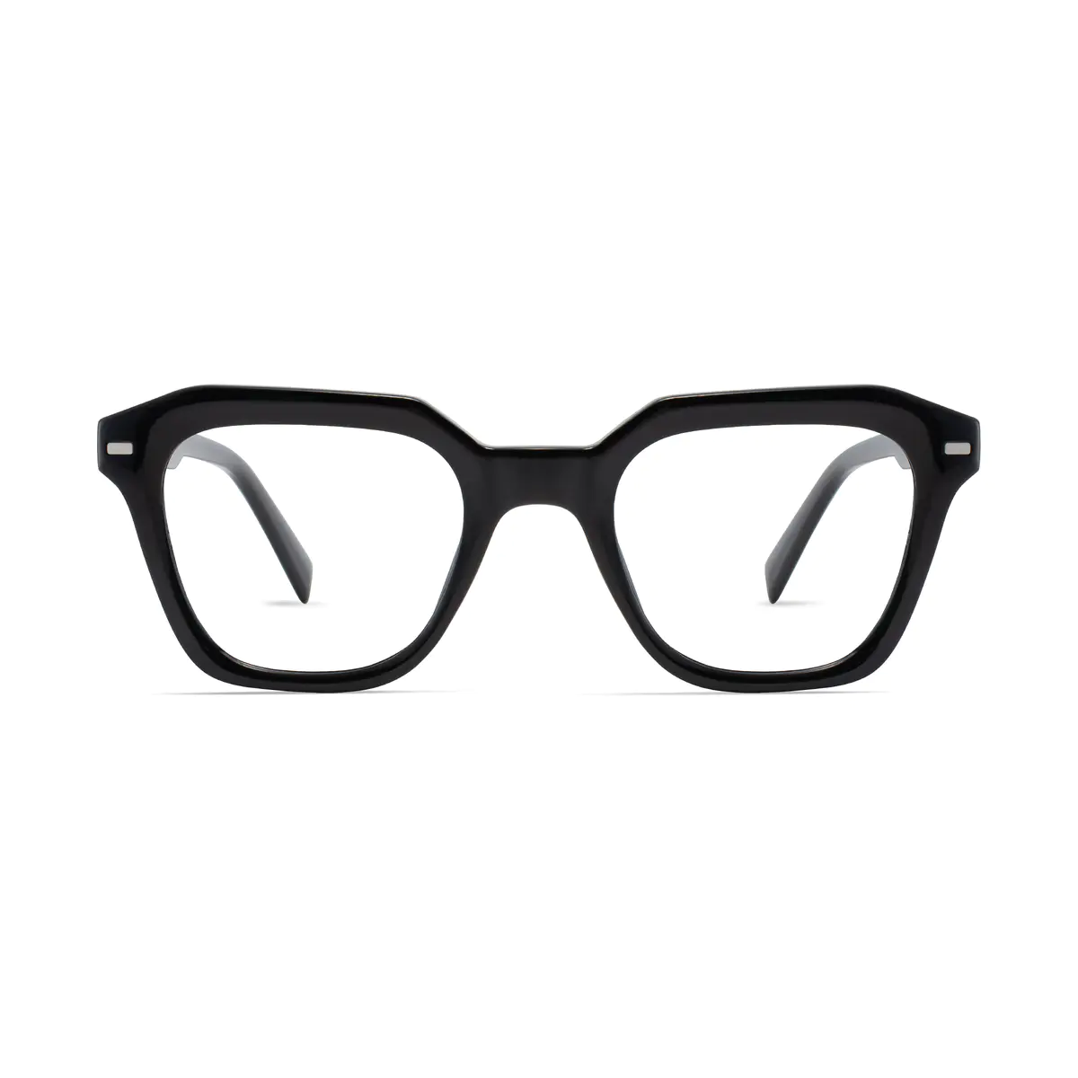 Square Black Eyeglasses