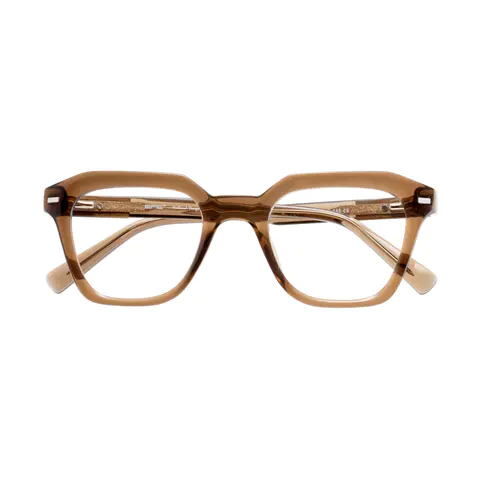 Square Brown Eyeglasses