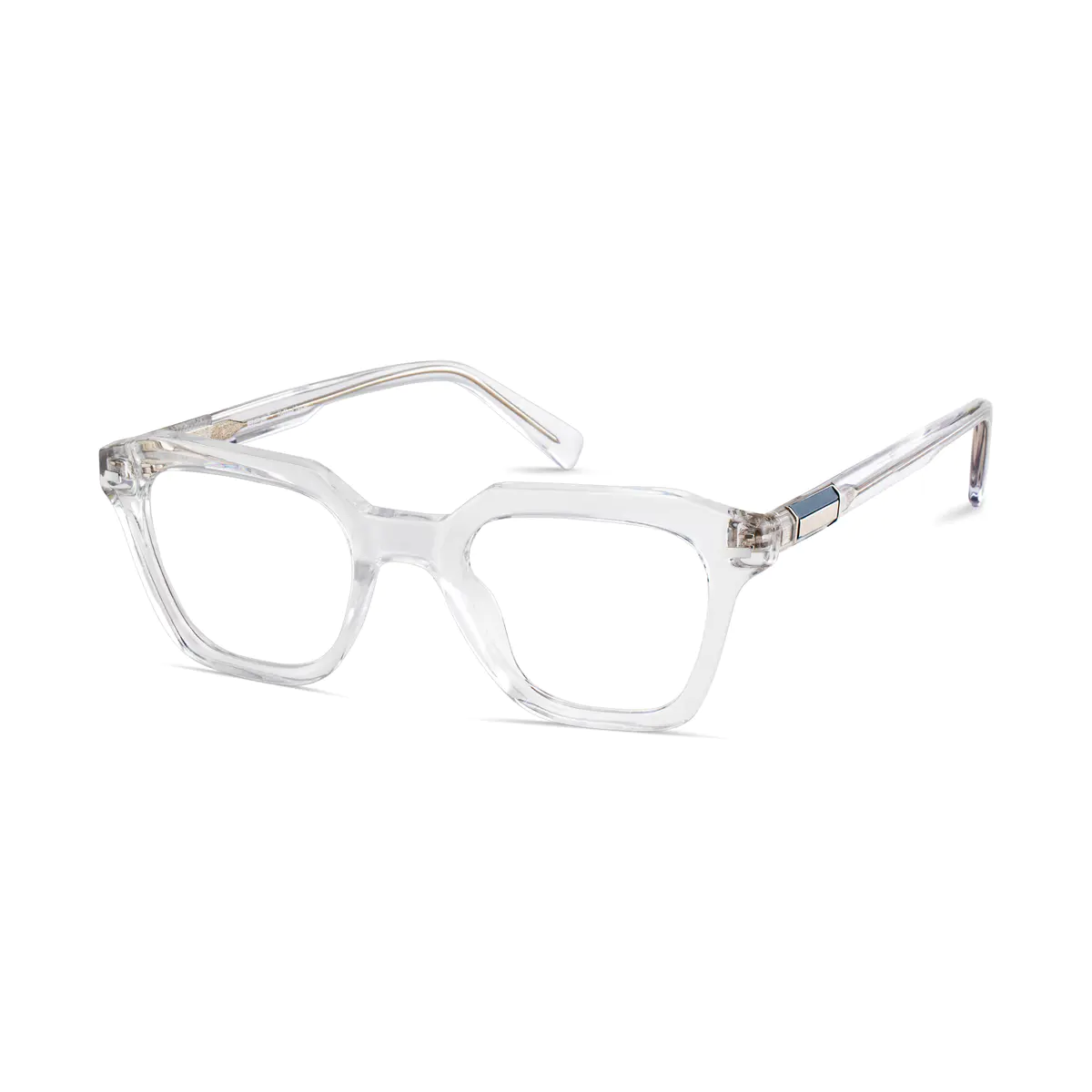 Square Clear Eyeglasses