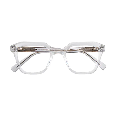 Square Clear Eyeglasses