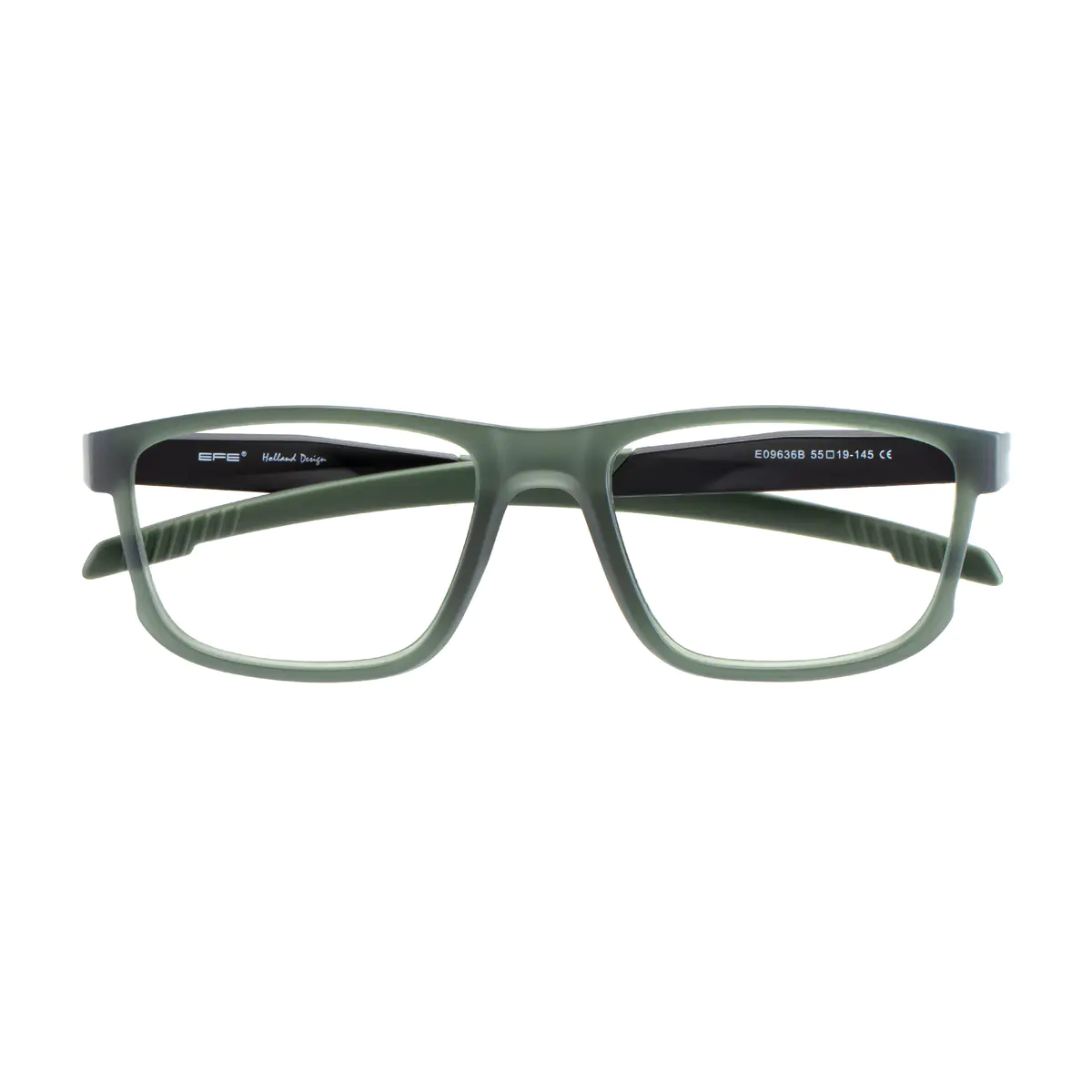 Rectangle Green Eyeglasses