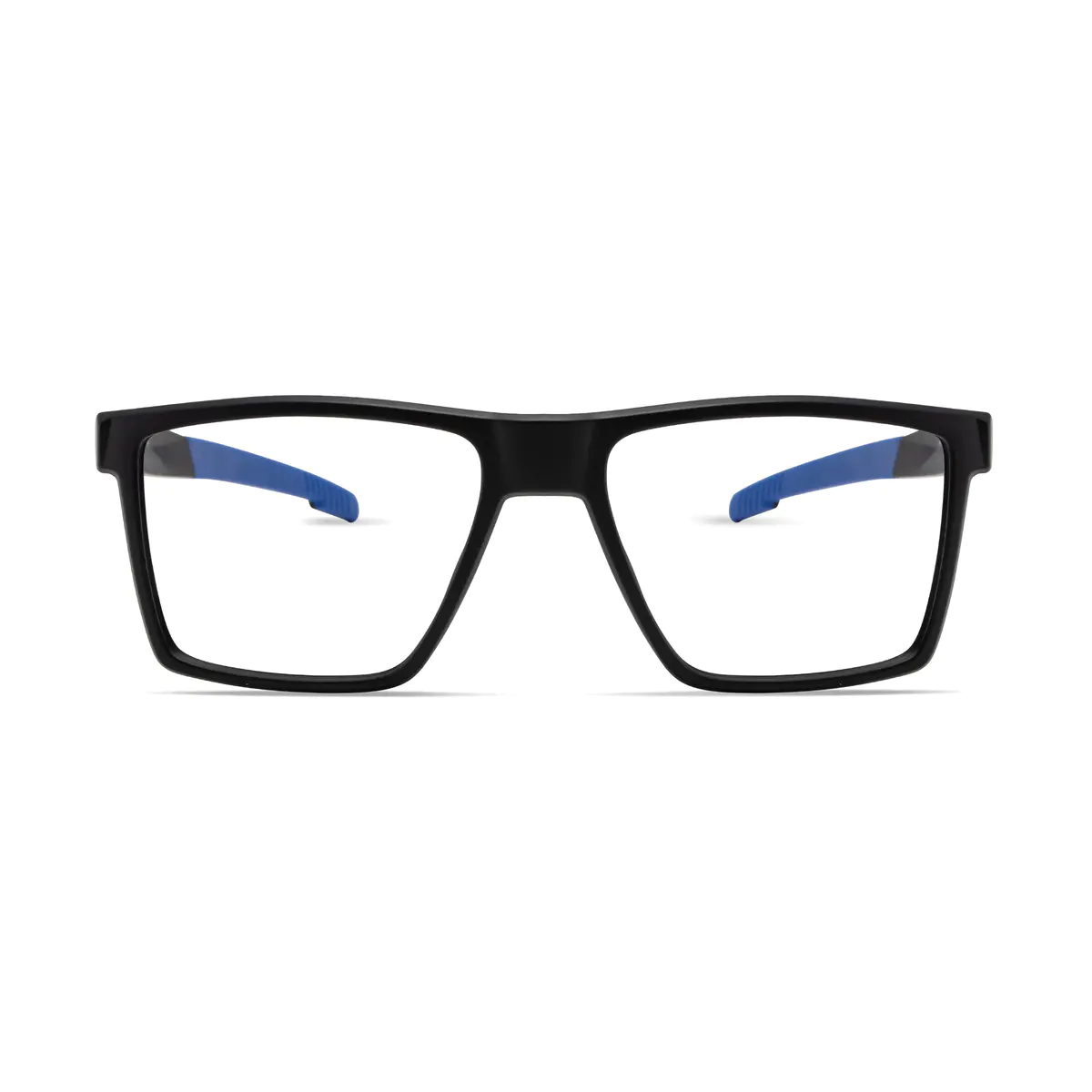 Rectangle Blue Eyeglasses