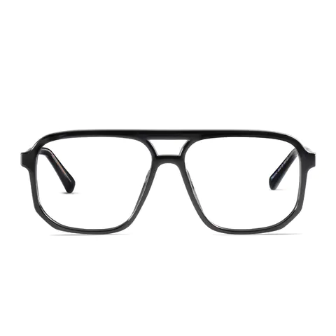 Aviator Black Eyeglasses