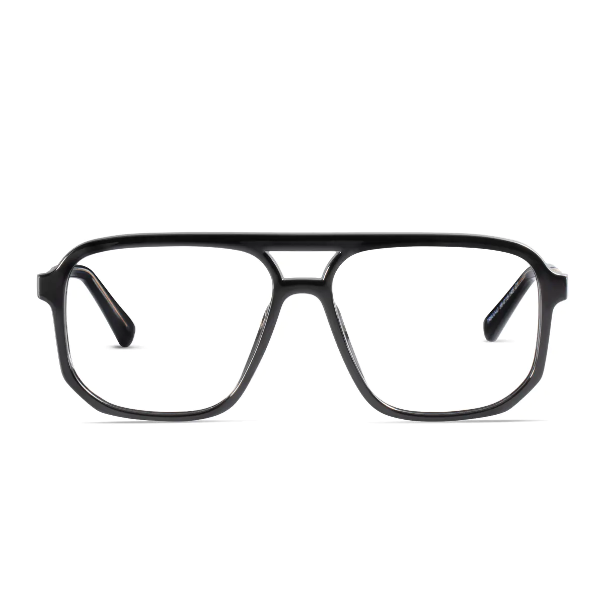 Aviator Black Eyeglasses